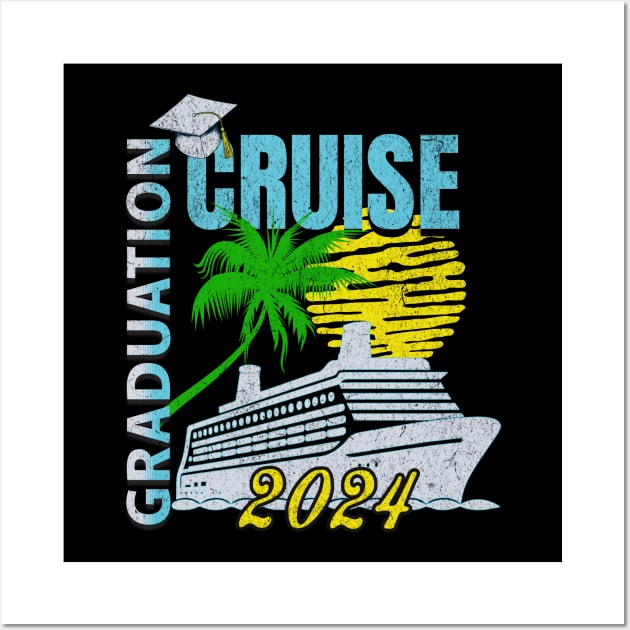 2024 Graduation Cruise Squad Wall Art by Mind Your Tee